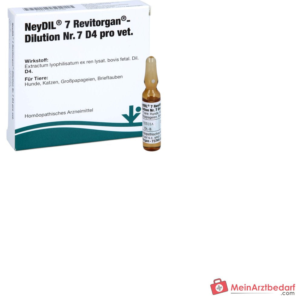 vitOrgan Neydil No.7 D4 pro dierenarts ampullen 5 x 2 ml