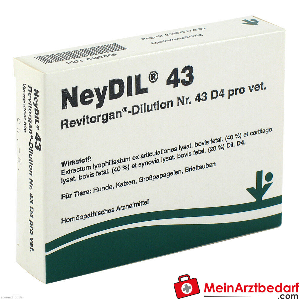 NeyDIL 43 D4 pro vet. Ampullen 5x2ml