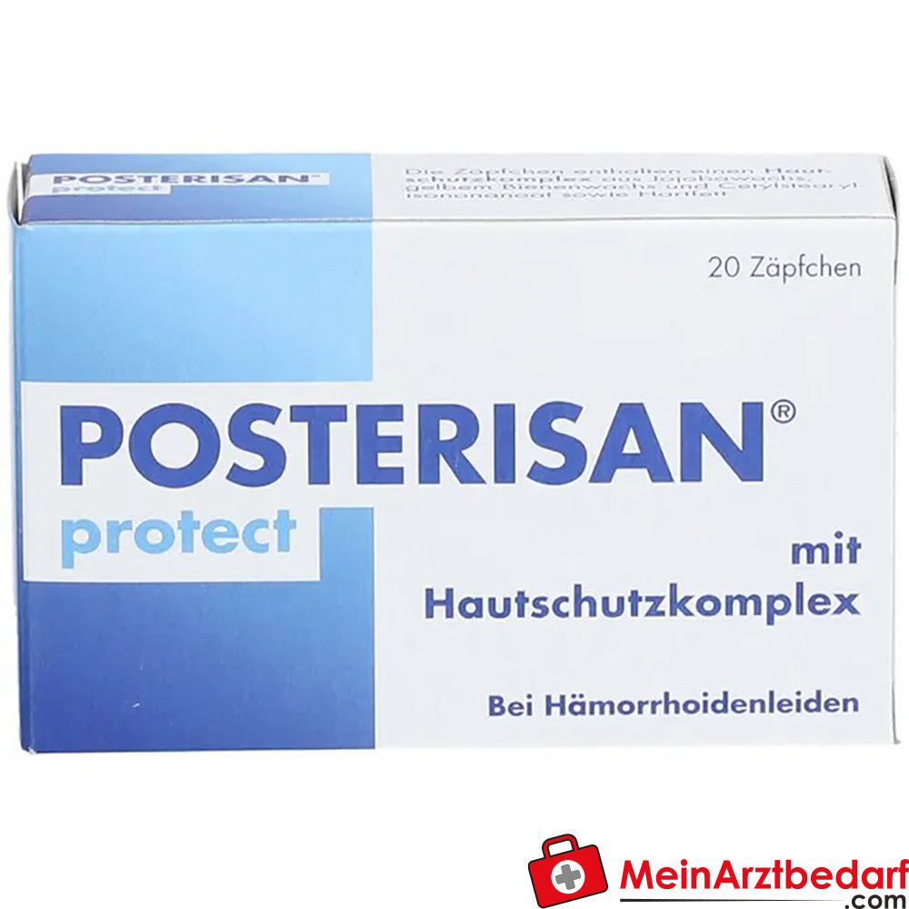 Posterisan® protect Zäpfchen, 20 St..