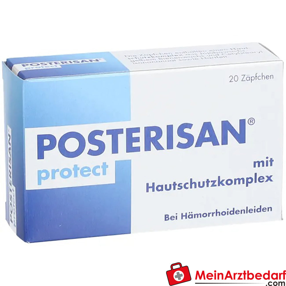 Posterisan® protect Zäpfchen, 20 St..