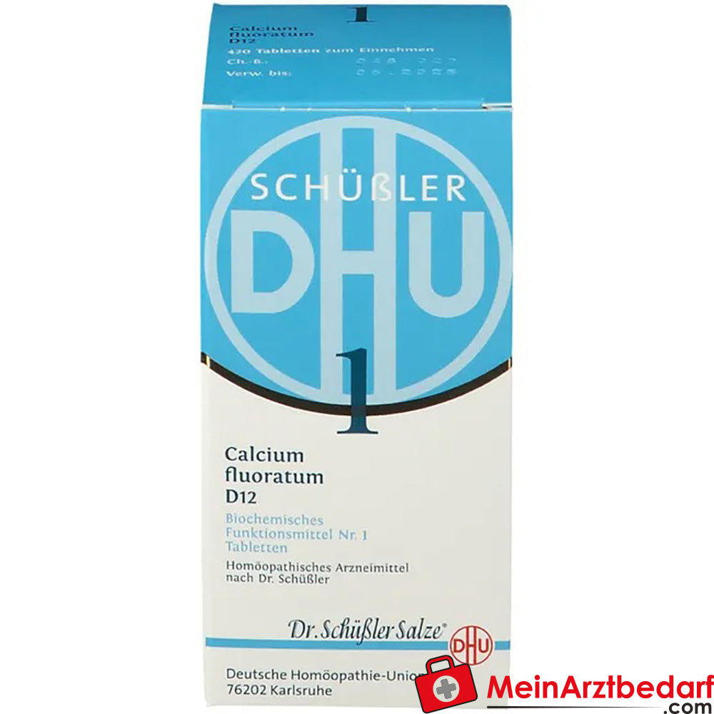 DHU Sale di Schuessler n. 1 Calcio fluoratum D12 globuli 80 g