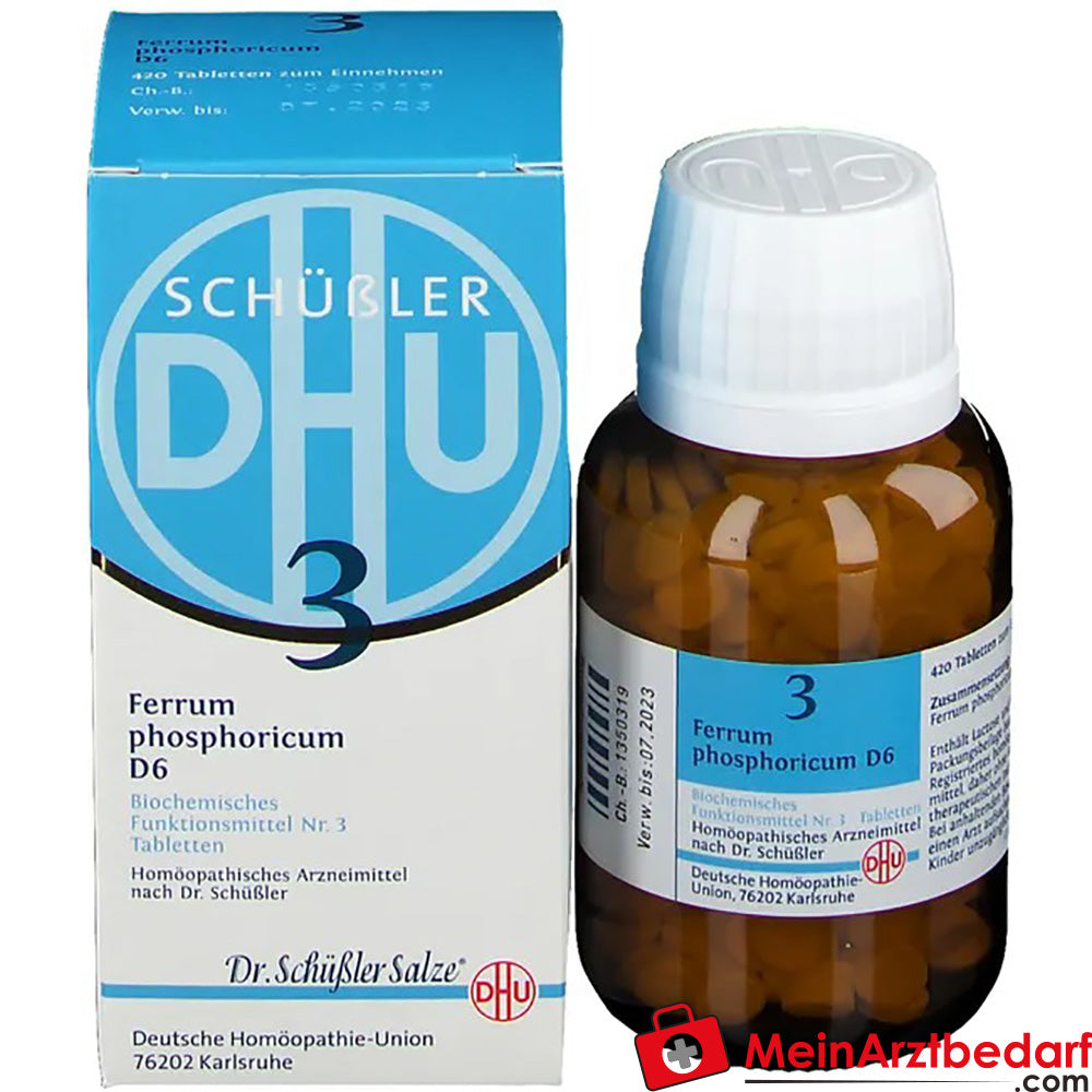 DHU Schüßler-Salz Nr. 3® Ferrum phosphoricum D6.