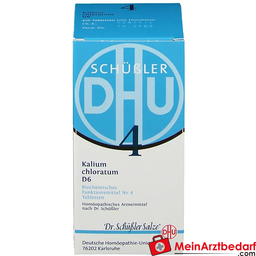 DHU Schüßler-Salz Nr. 4® Kalium chloratum D6.
