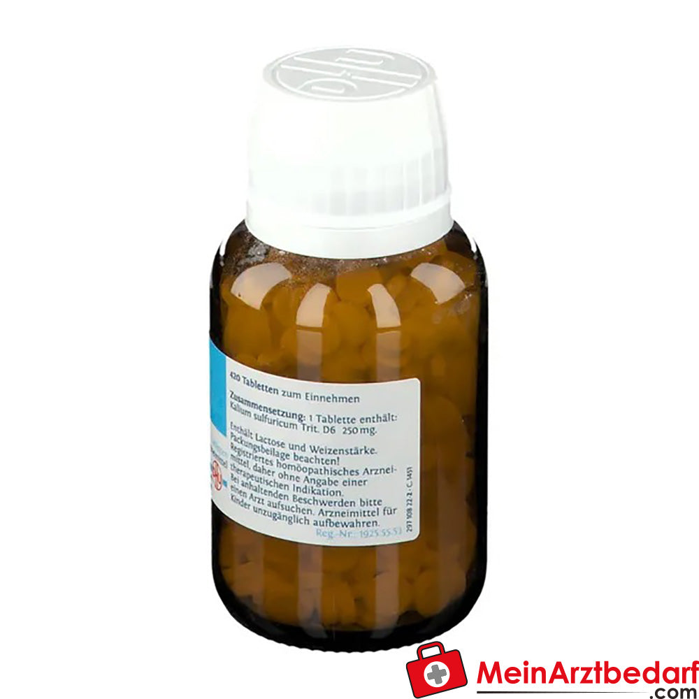 DHU Sel de Schüssler No 6 Kalium sulfuricum D6 250 mg comprimés