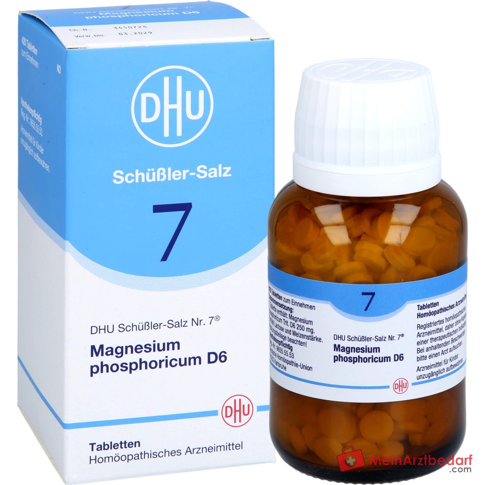 DHU Sal de Schuessler nº 7 Magnesium phosphoricum D6 remedio homeopático