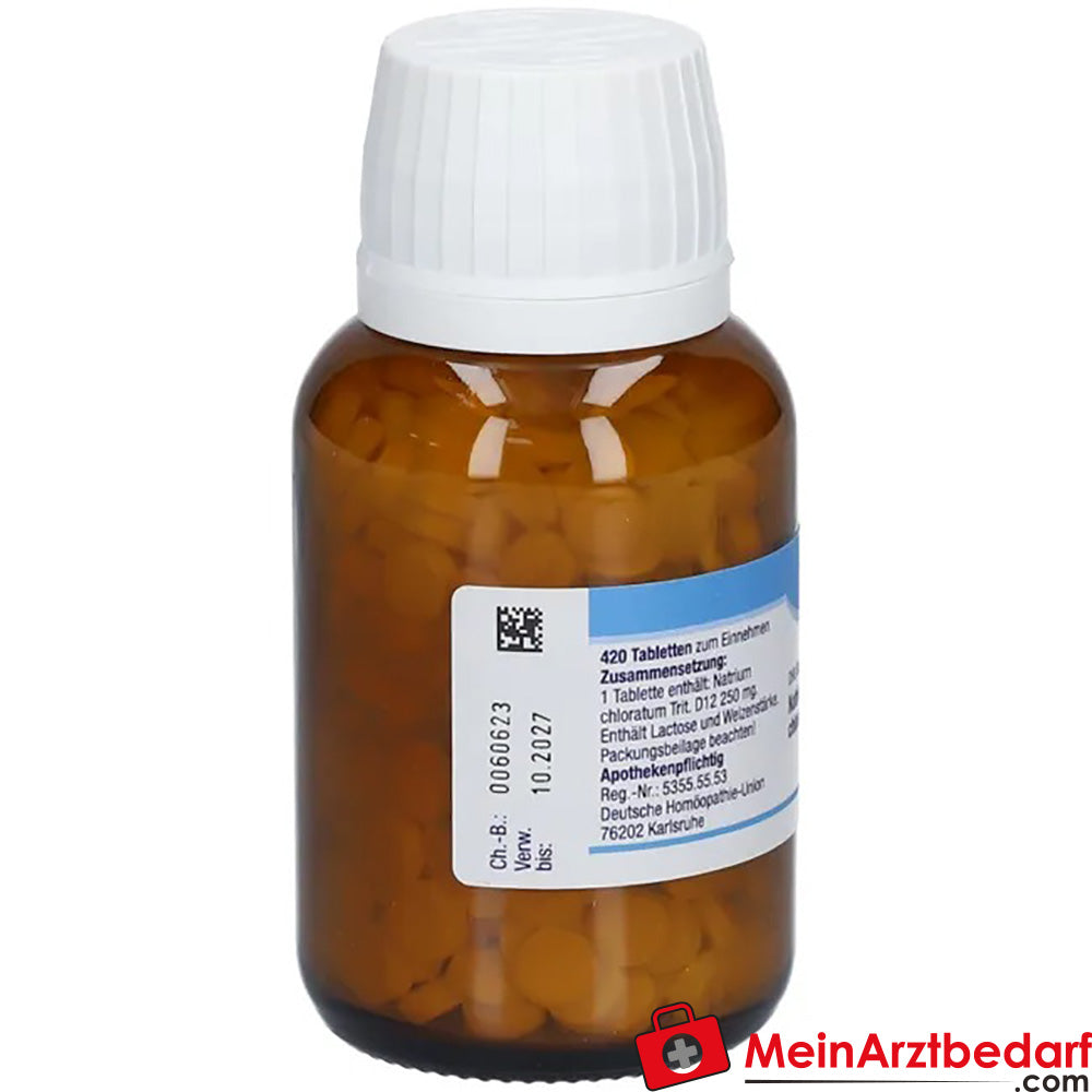 DHU Sal de Schuessler nº 8 Clorato sódico D12 250 mg comprimidos