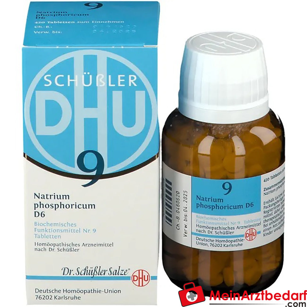 DHU Biochemie Natrium phosphoricum D6 Tabletten 250 mg