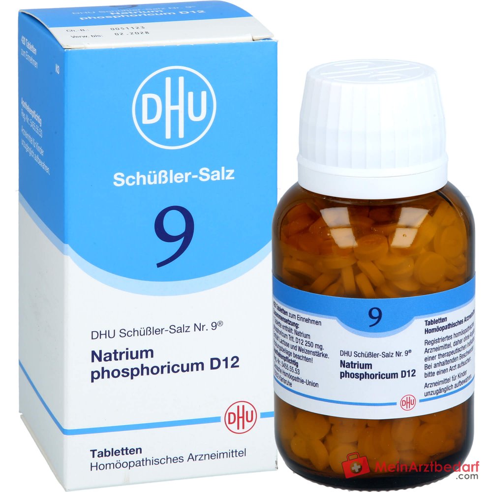 DHU Biochemie Natrium phosphoricum D12 250 mg Tabletten