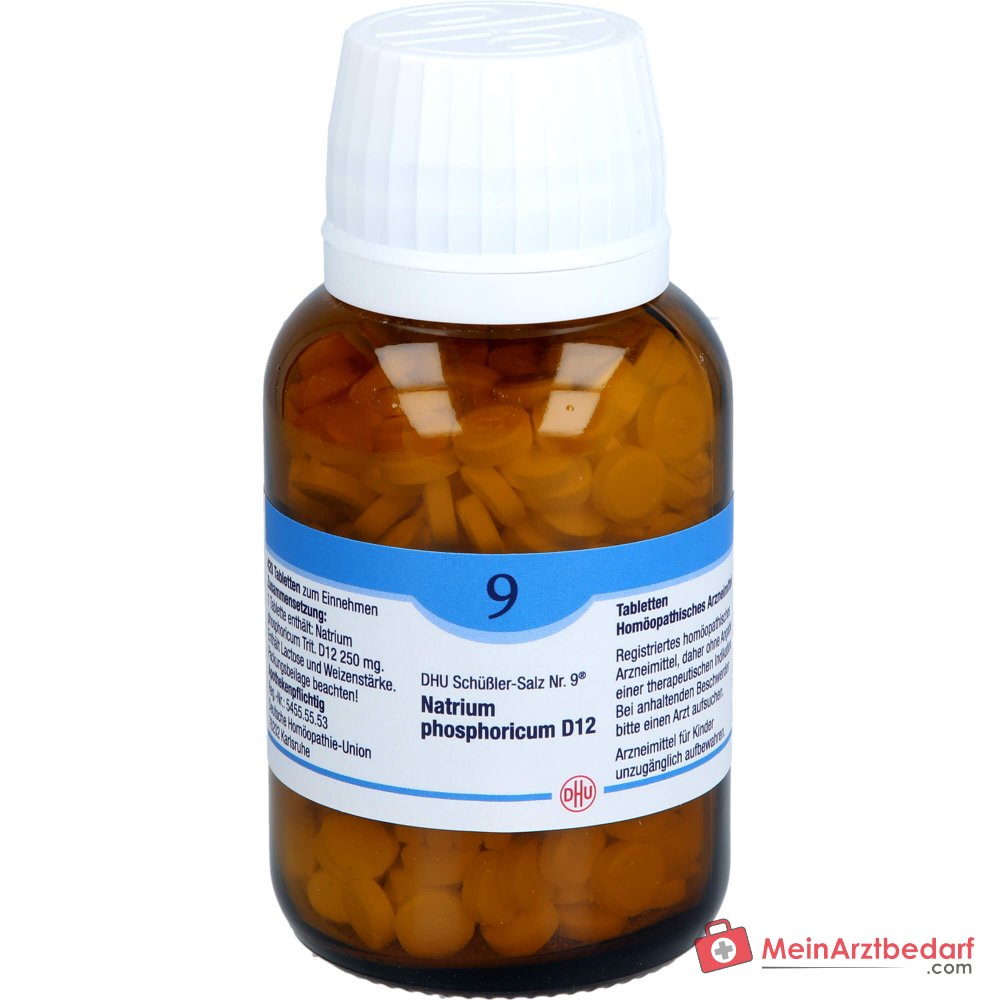 DHU Biochemie Natrium phosphoricum D12 250 mg Tabletten
