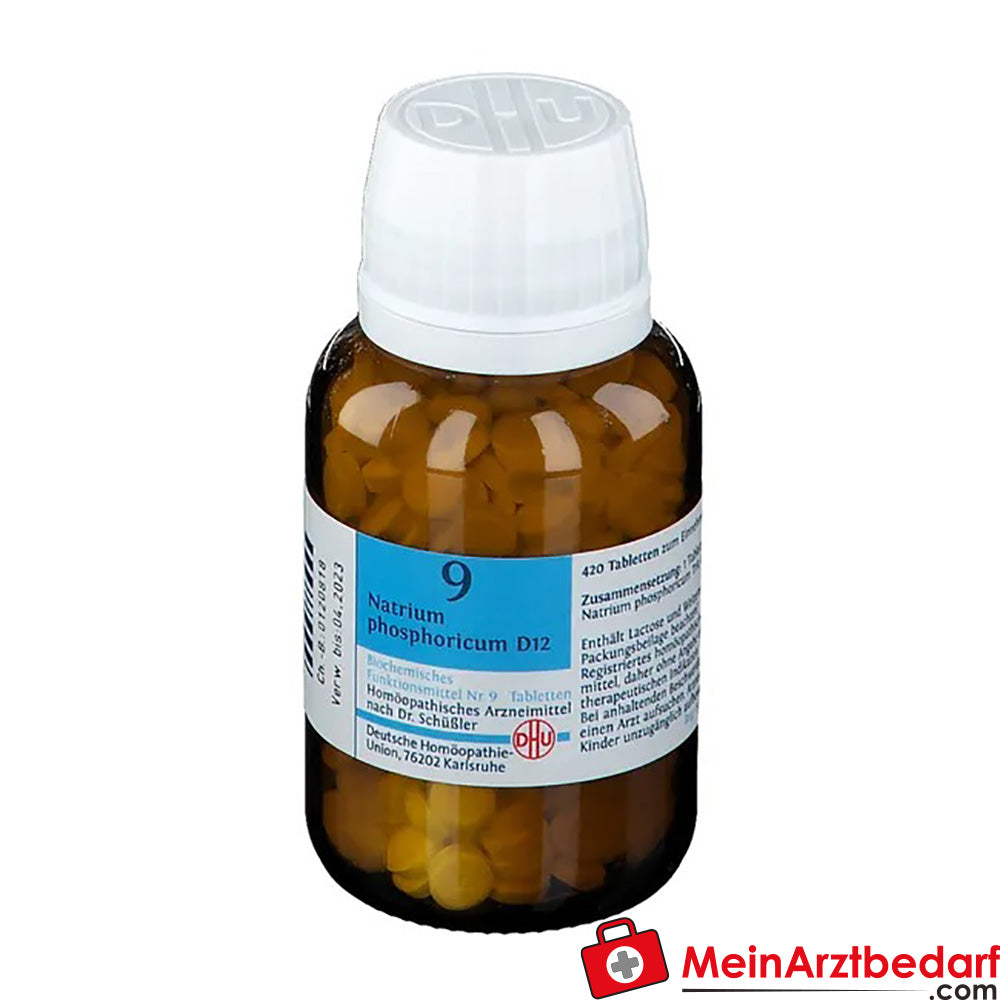 DHU Biochemie Natrium phosphoricum D12 250 mg Tabletten