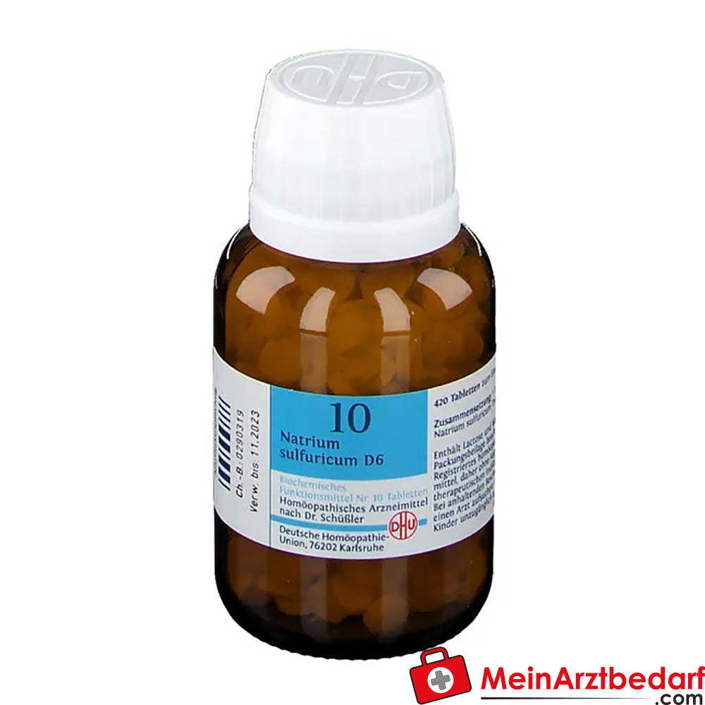 DHU Schüßler‑Salz Nr. 10 Natrium sulfuricum D6 Tabletten 80 St.