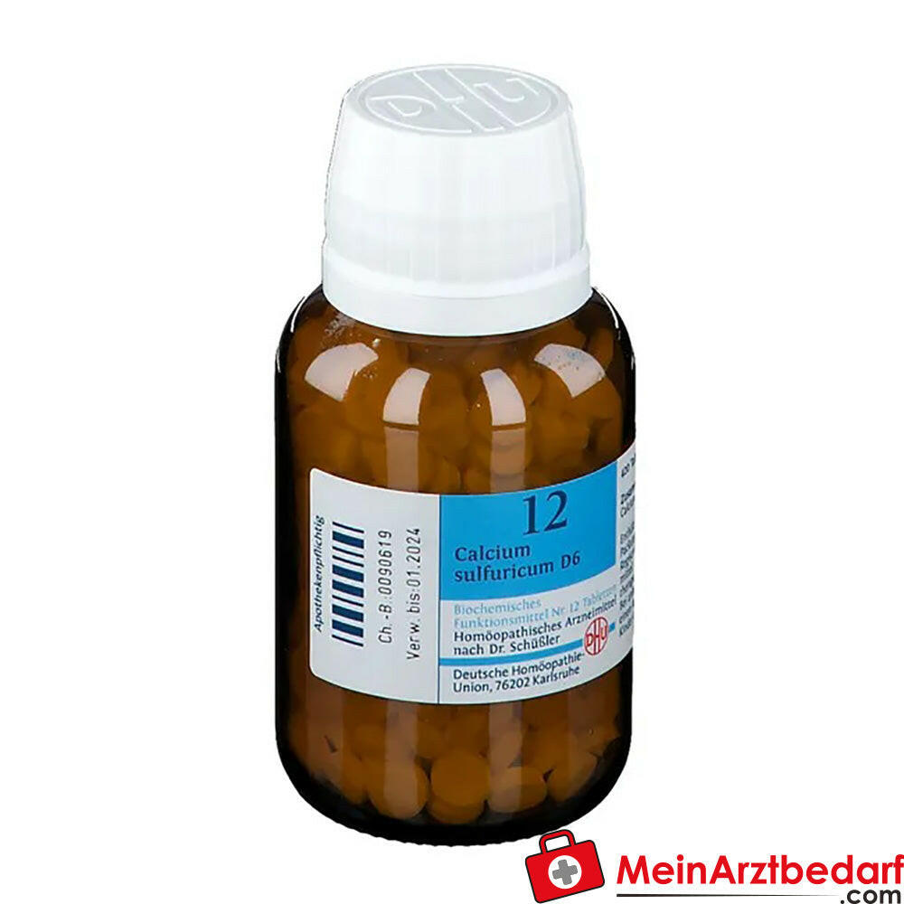 DHU Schüßler-Salz Nr. 12 Calcium sulfuricum D6 Tabletten 100 Stück