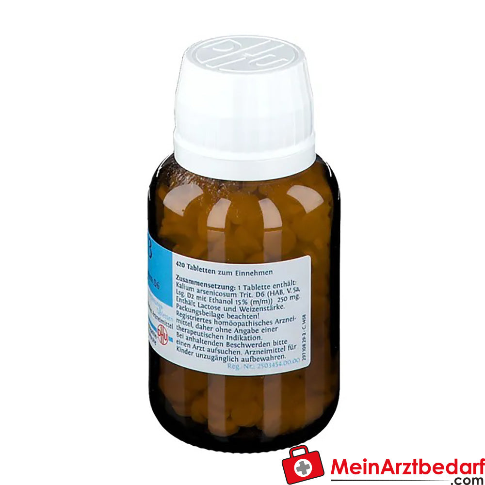 DHU Biochemie 13 Kalium arsenicosum D6 250 mg Tabletten