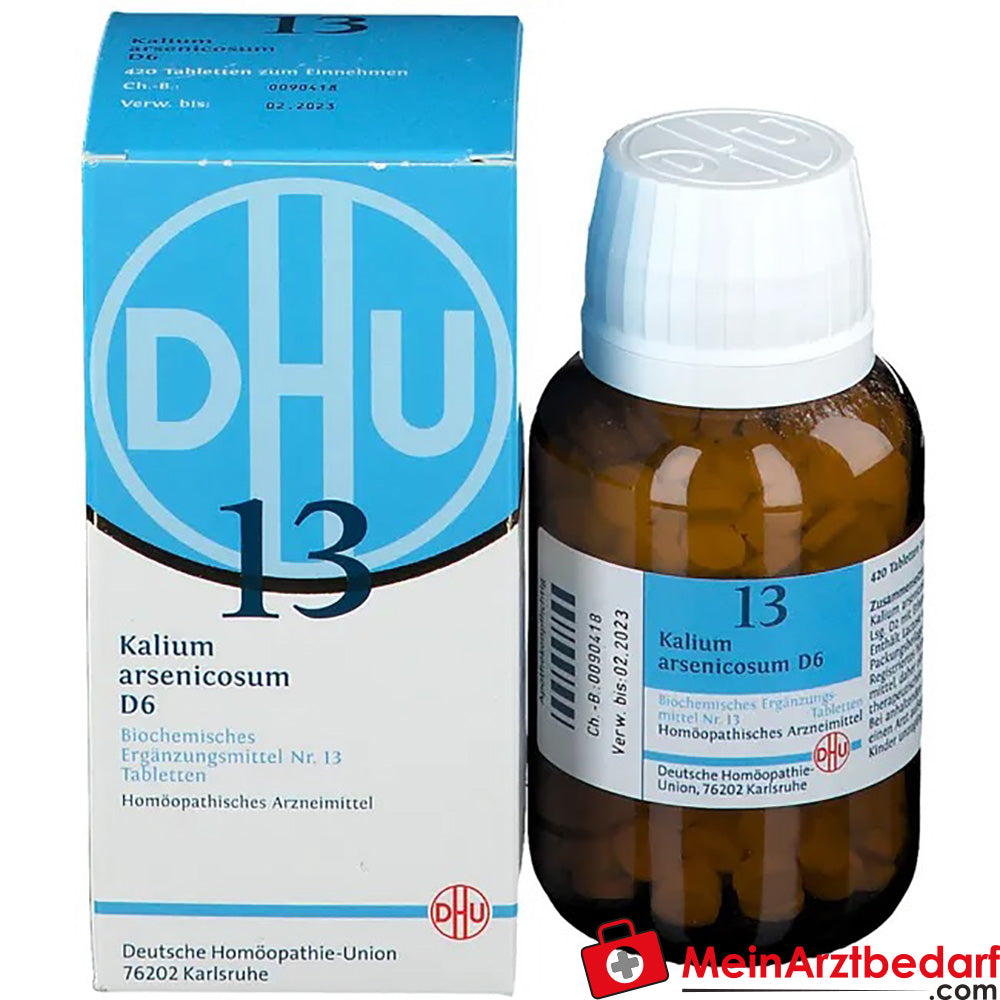 DHU Biochemie 13 Kalium arsenicosum D6 250 mg Tabletten