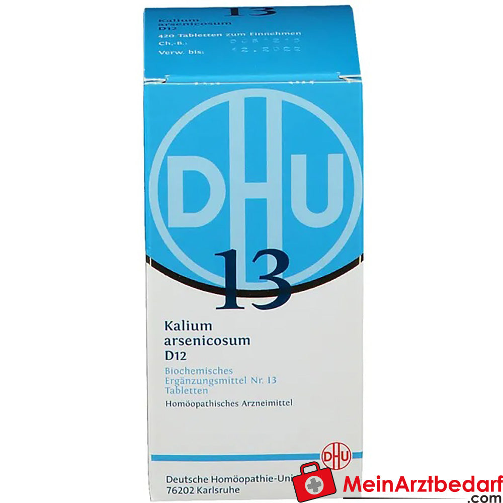DHU Biochemie 13 Kalium arsenicosum D12.