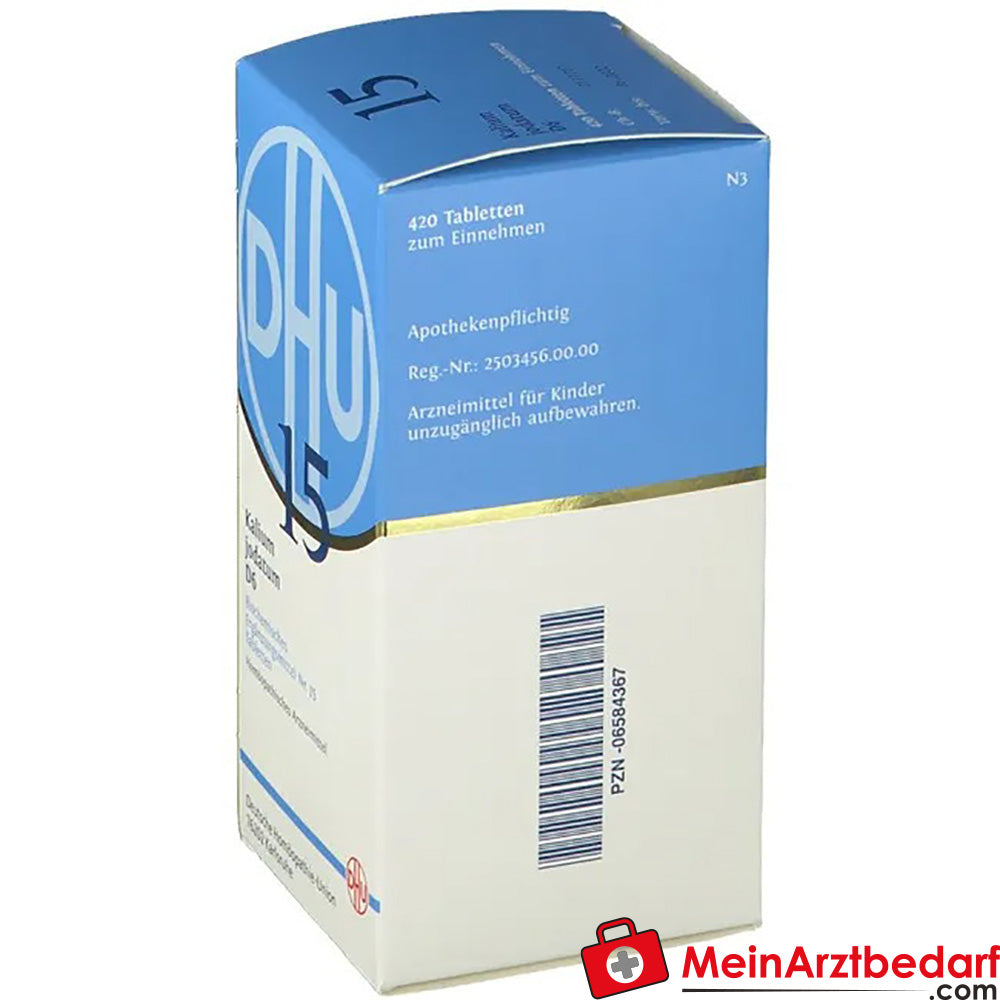 DHU Biochemie 15 Kalium jodatum D6.