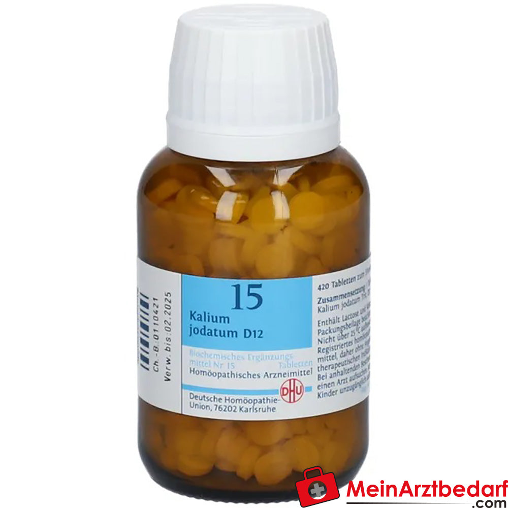 DHU Biochemie 15 Kalium jodatum D12.