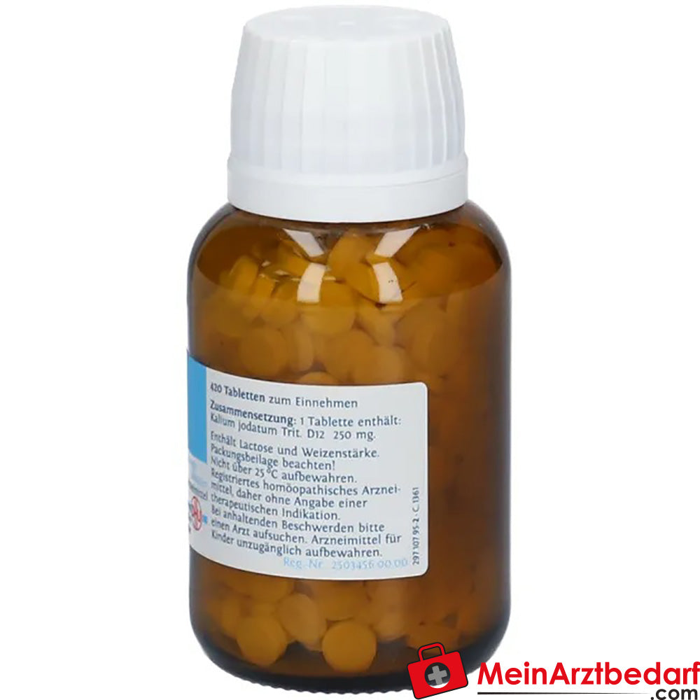 DHU Bioquímica 15 Potasio yodato D12 Comprimidos