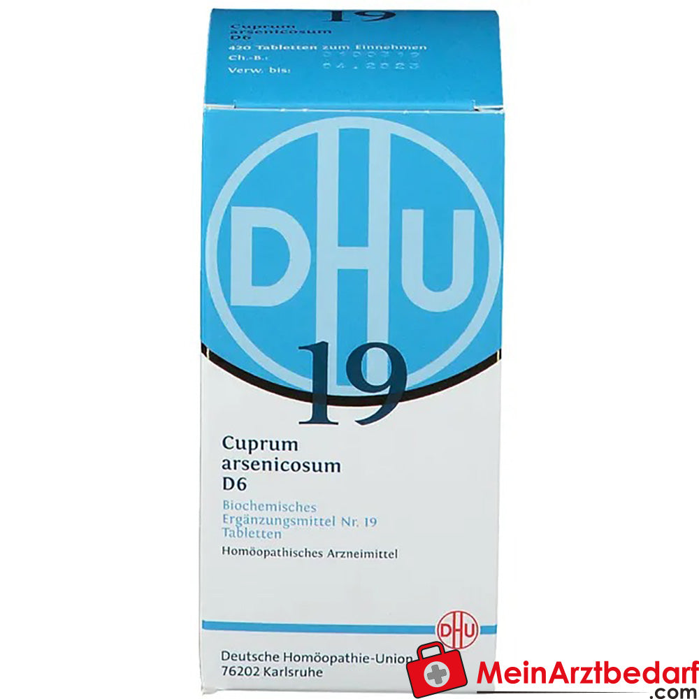 DHU Biochemie 19 Cuprum arsenicosum D6.