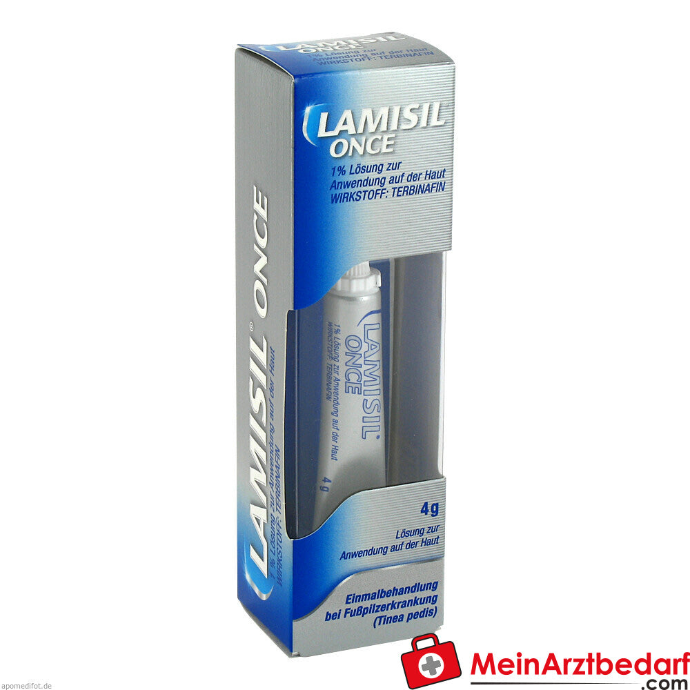 Lamisil Once 1% zur Anwendung auf der Haut.
