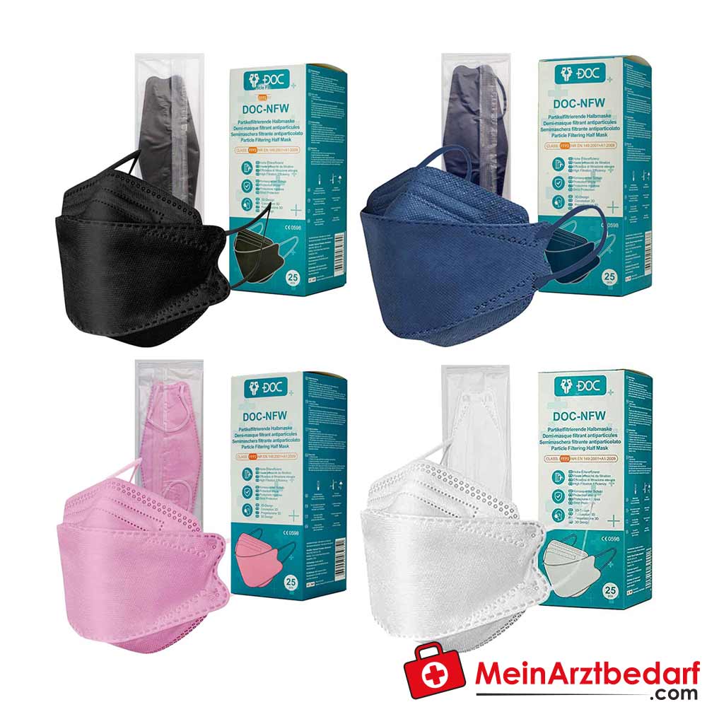 DOC FFP2-Maske, 25 Stück.