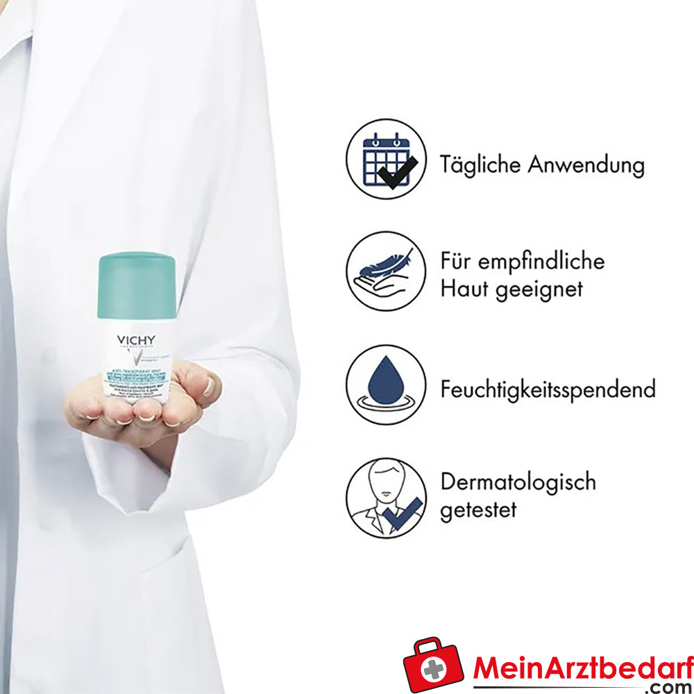 Vichy Deo Anti-Transpirant 48h Roll-On, 50ml.