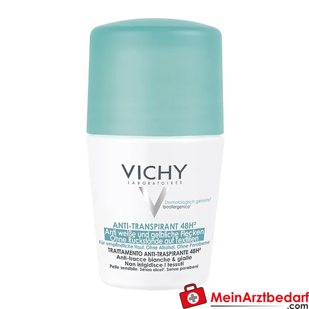 Vichy Deo Anti-Transpirant 48h Roll-On, 50ml.