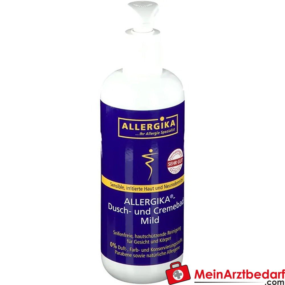 ALLERGIKA® Dusch und Cremebad mild, 500ml.