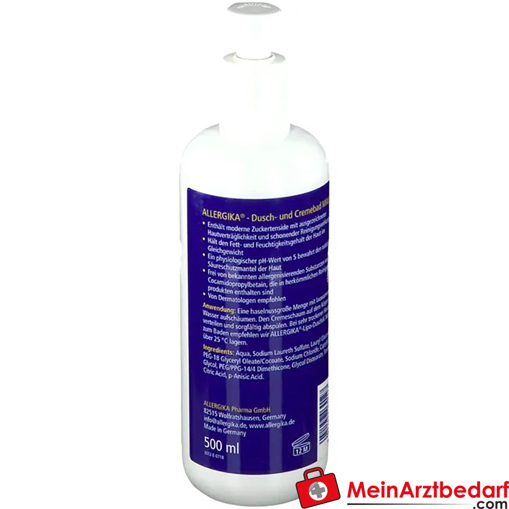 ALLERGIKA® Dusch und Cremebad mild, 500ml.
