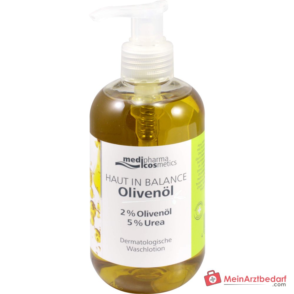 medipharma cosmetics Haut in Balance Olivenöl Dermatologische Waschlotion, 250 ml
