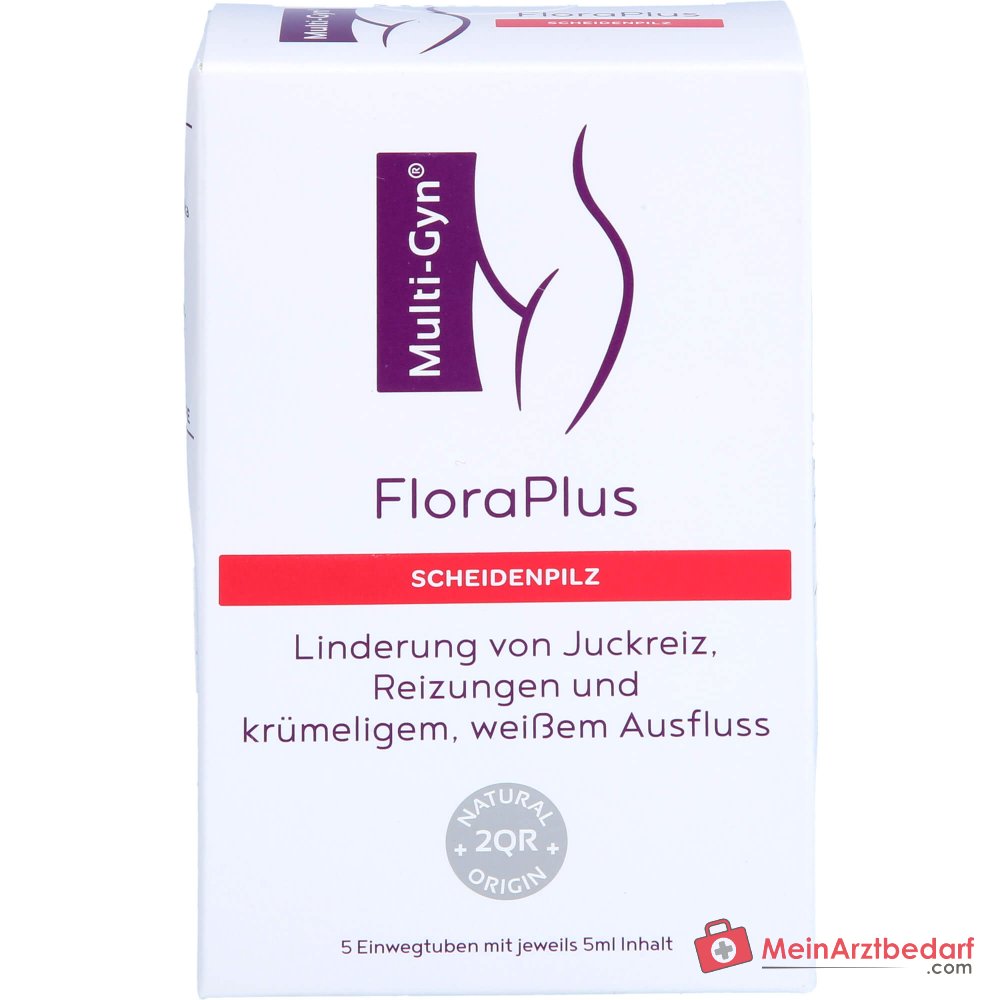 Multi-Gyn FloraPlus prebiotyczny żel dopochwowy z laktitolem i fruktooligosacharydami 5 x 5 ml