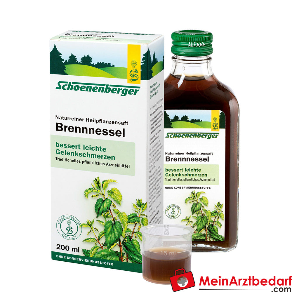 Schoenenberger® naturreiner Heilpflanzensaft Brennnessel.