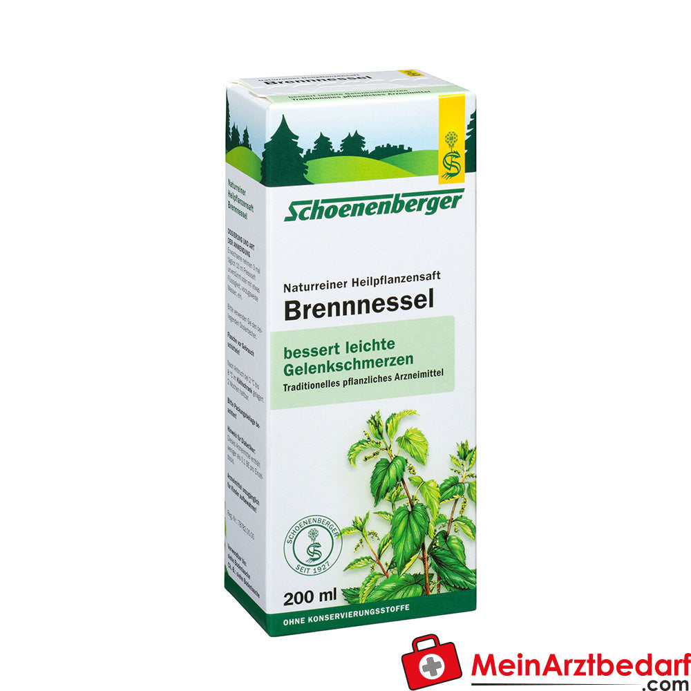 Schoenenberger® naturreiner Heilpflanzensaft Brennnessel.