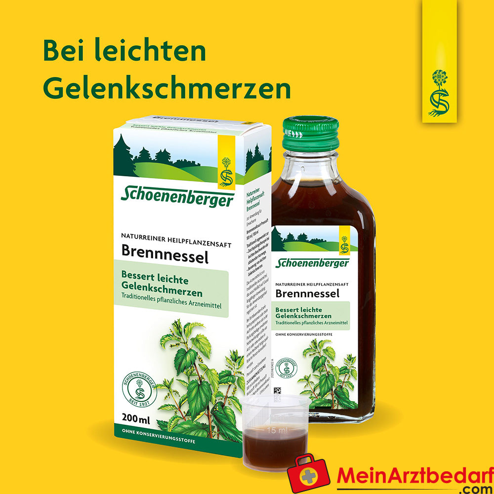 Schoenenberger® naturreiner Heilpflanzensaft Brennnessel.