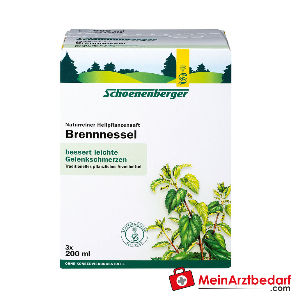 Schoenenberger® naturreiner Heilpflanzensaft Brennnessel.
