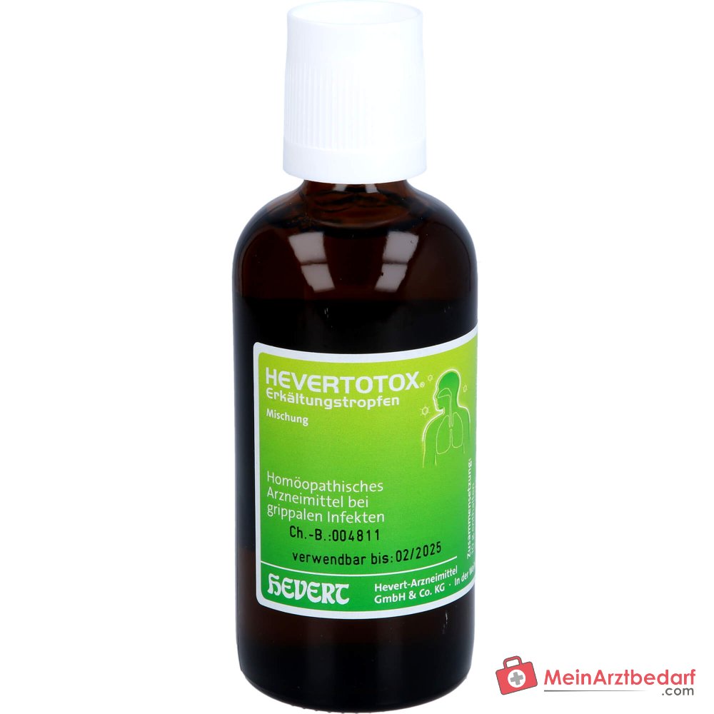 Hevert Hevertotox Krople na przeziębienie, 100 ml