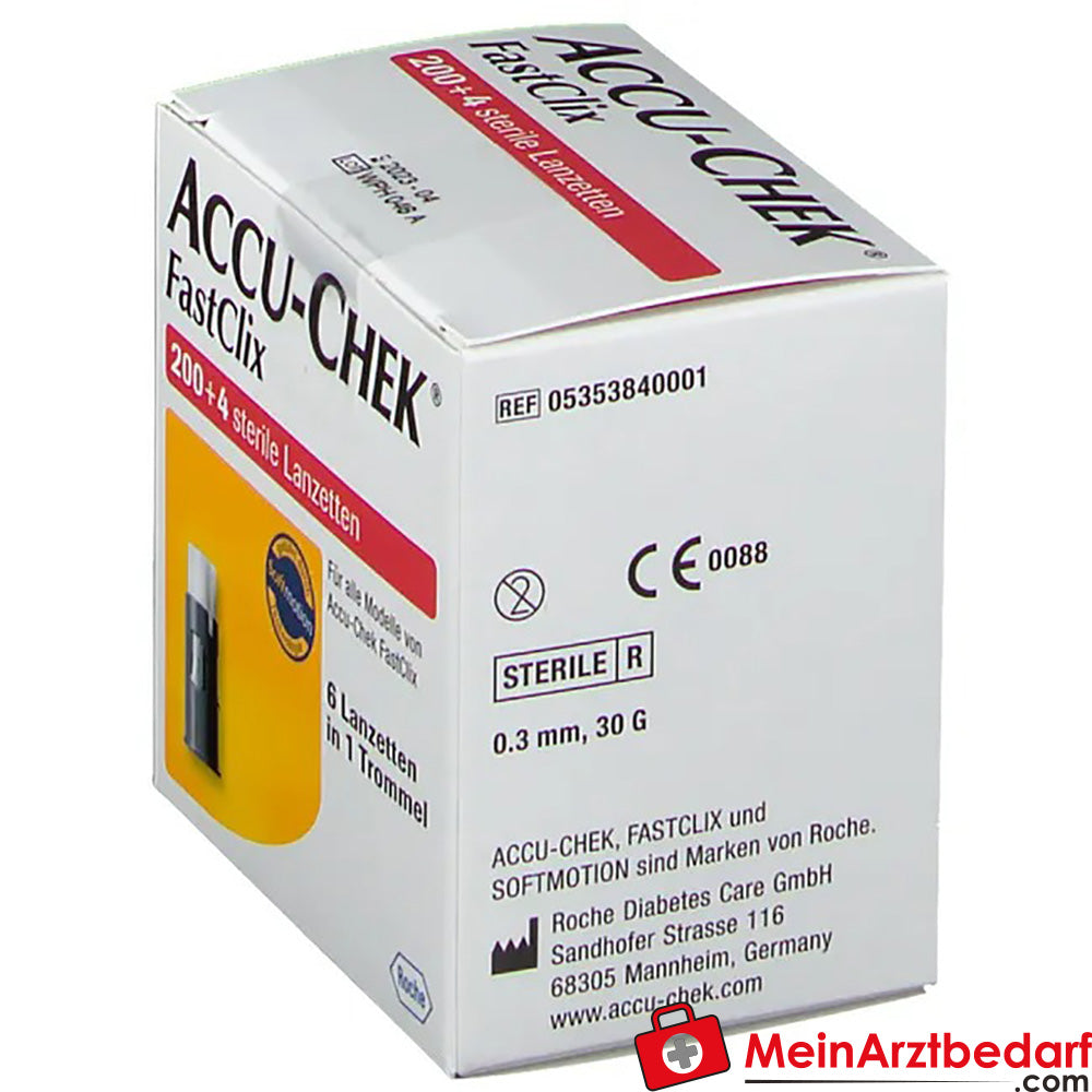 ACCU-CHEK® FastClix Lanzetten, 204 St..