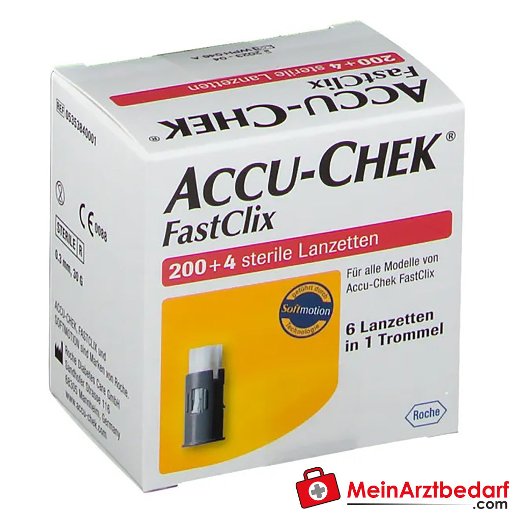 ACCU-CHEK® FastClix Lanzetten, 204 St..