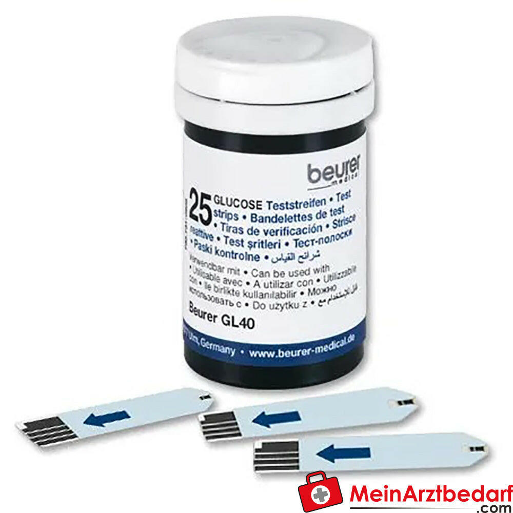 beurer Blutzucker-Teststreifen GL40, 50 St..