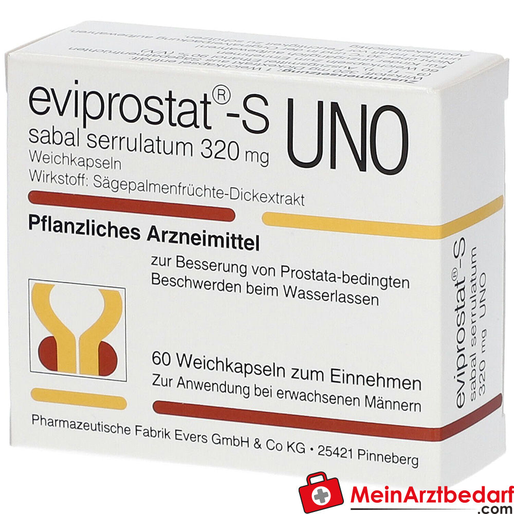 Eviprostat®-S sabal serrulatum 320 mg uno Kapseln.