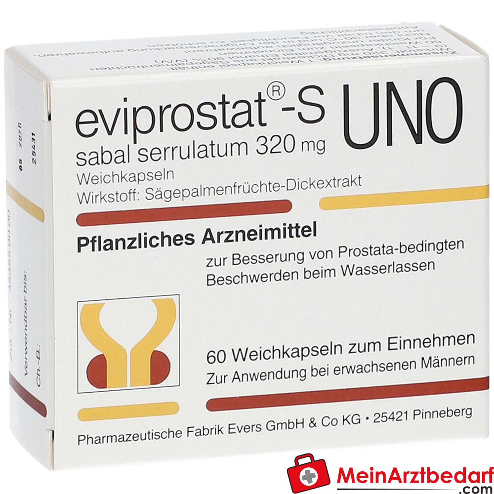 Eviprostat®-S sabal serrulatum 320 mg uno Kapseln.