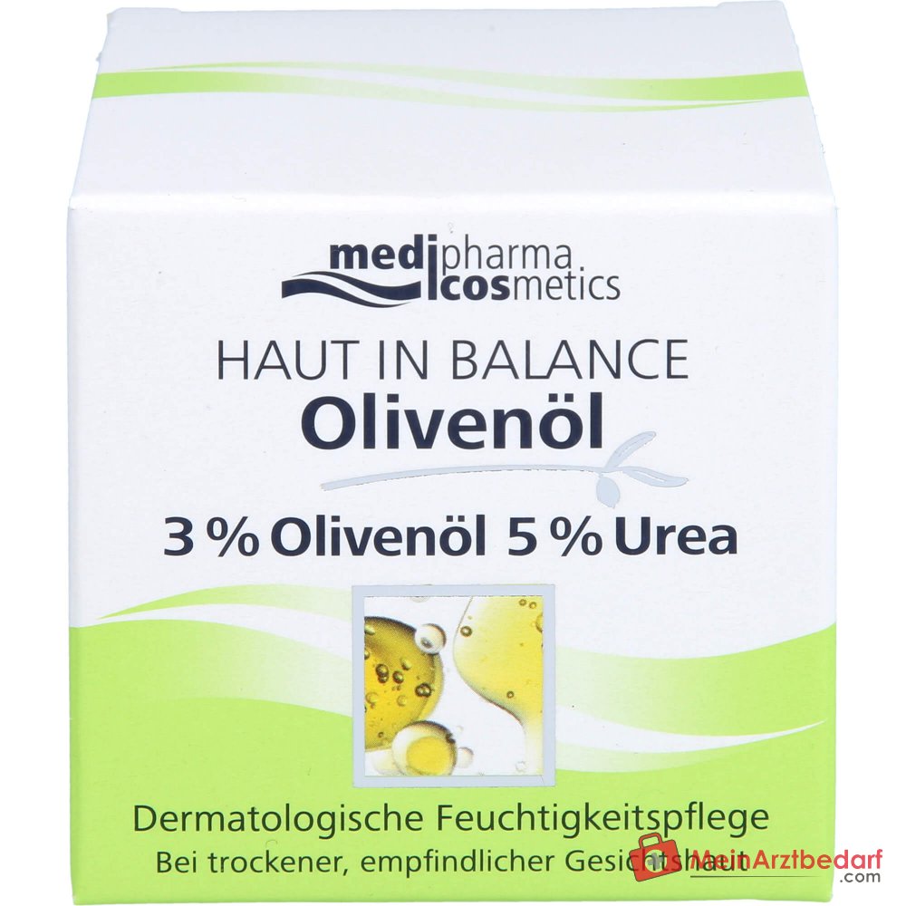 medipharma cosmetics Haut in Balance Olivenöl Feuchtigkeitspflege Creme, 50 ml