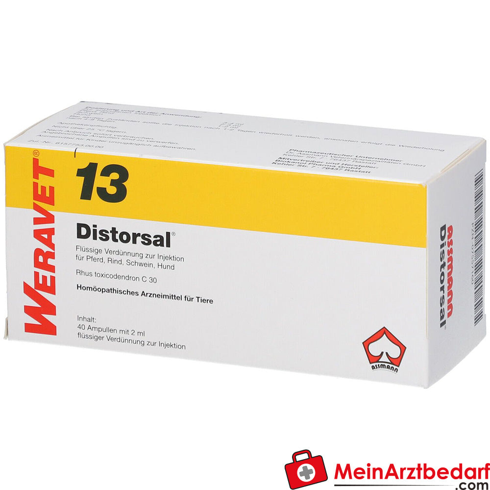 Distorsal 13 vet 4X10X2 ml.
