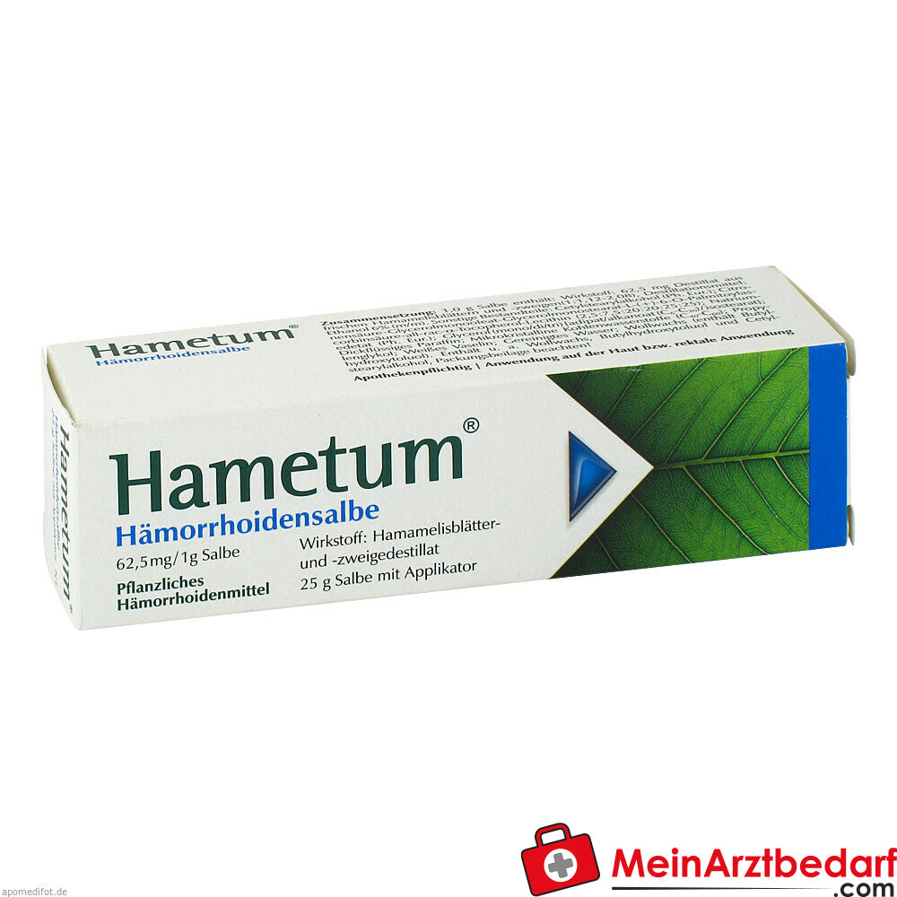 Hametum Hämorrhoidensalbe.