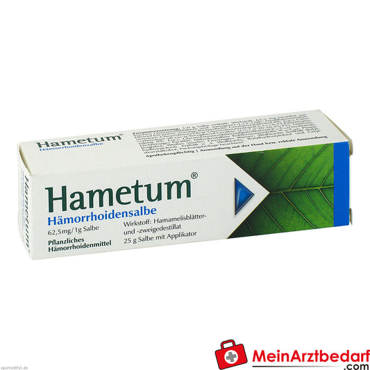 Hametum Hämorrhoidensalbe.