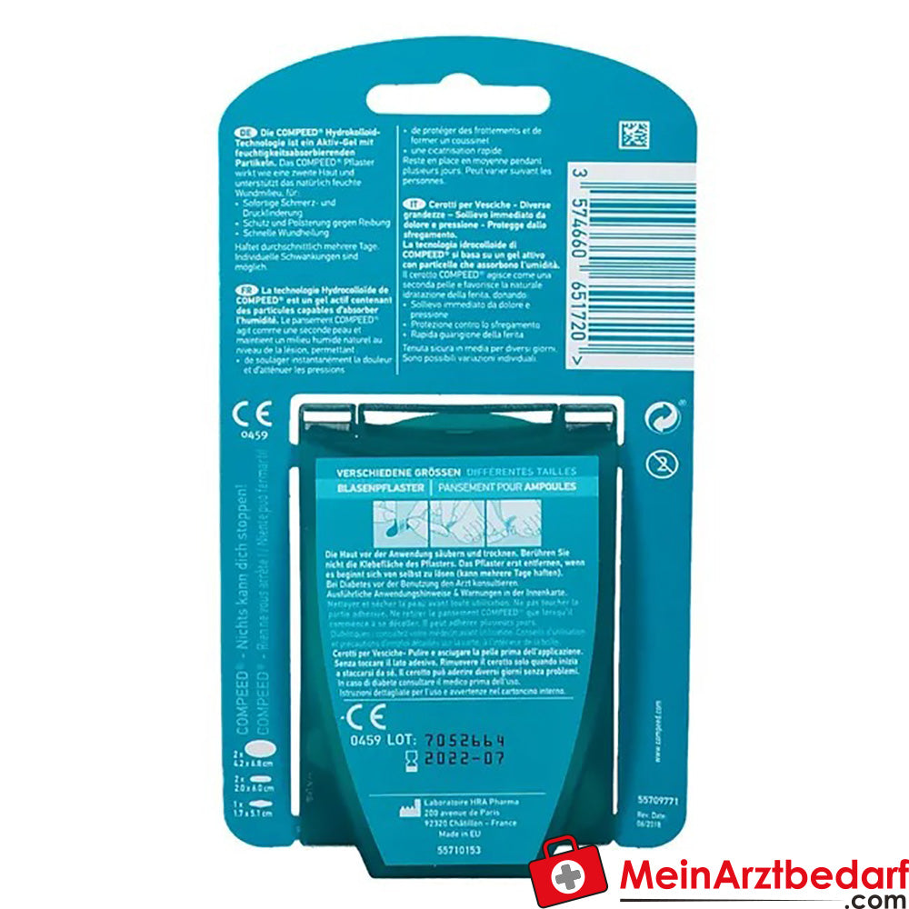 Compeed® Blasenpflaster Mixpack, 5 St..