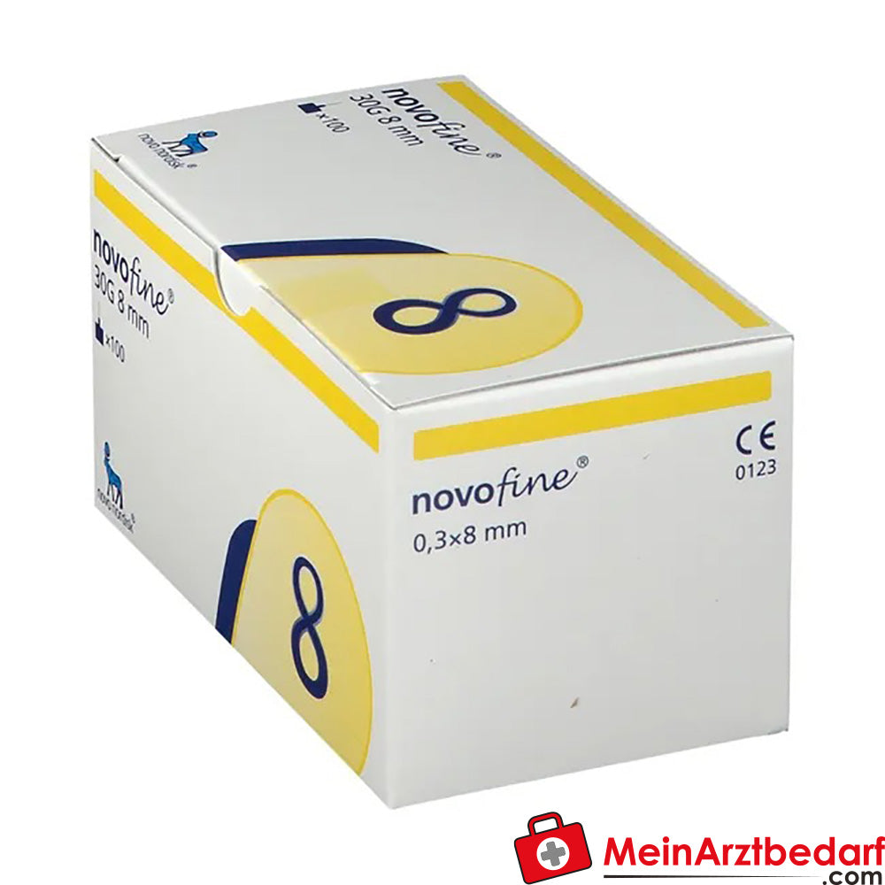 NovoFine® 8mm 30g TW Injektionsnadeln, 100 St..