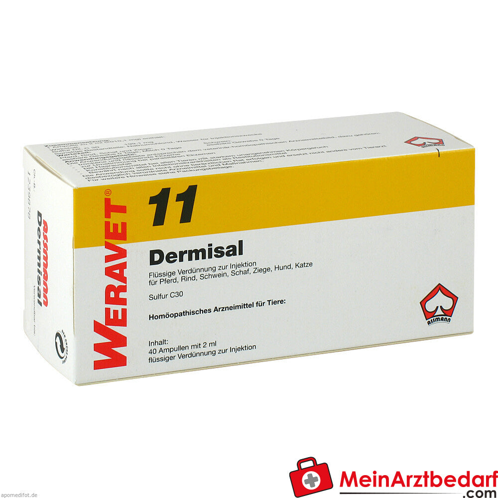 Dermisal 11 vet 4X10X2 ml.