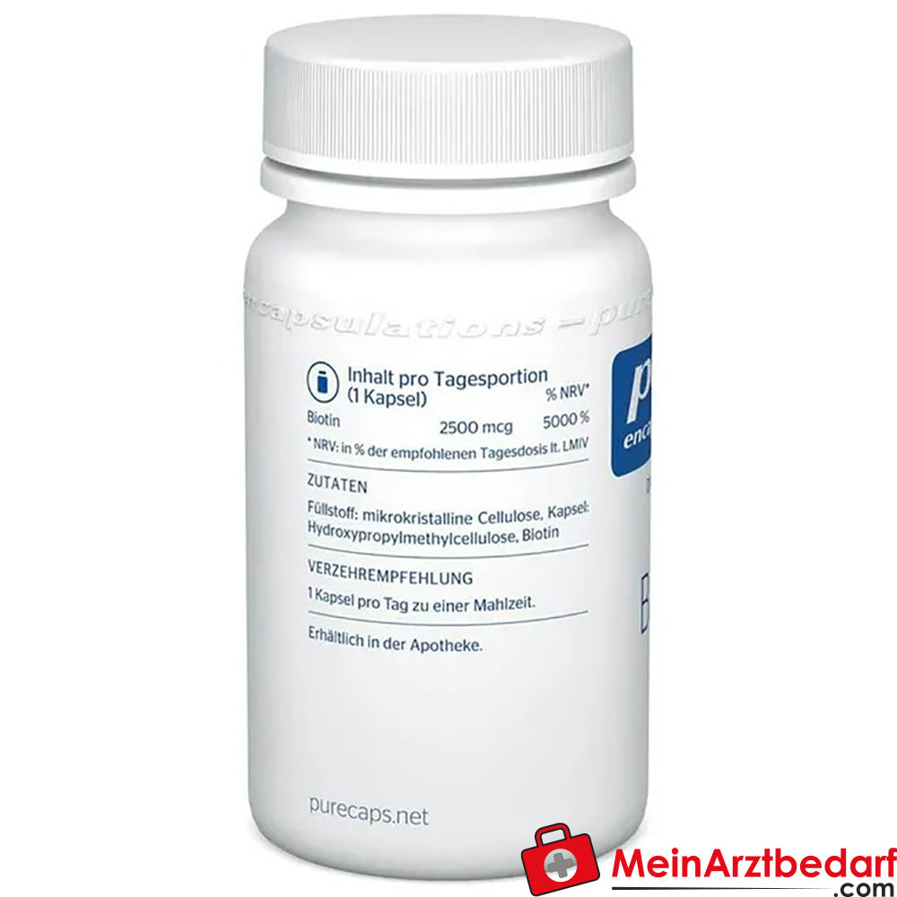 Pure Encapsulations® Biotin 2,5mg, 60 St..