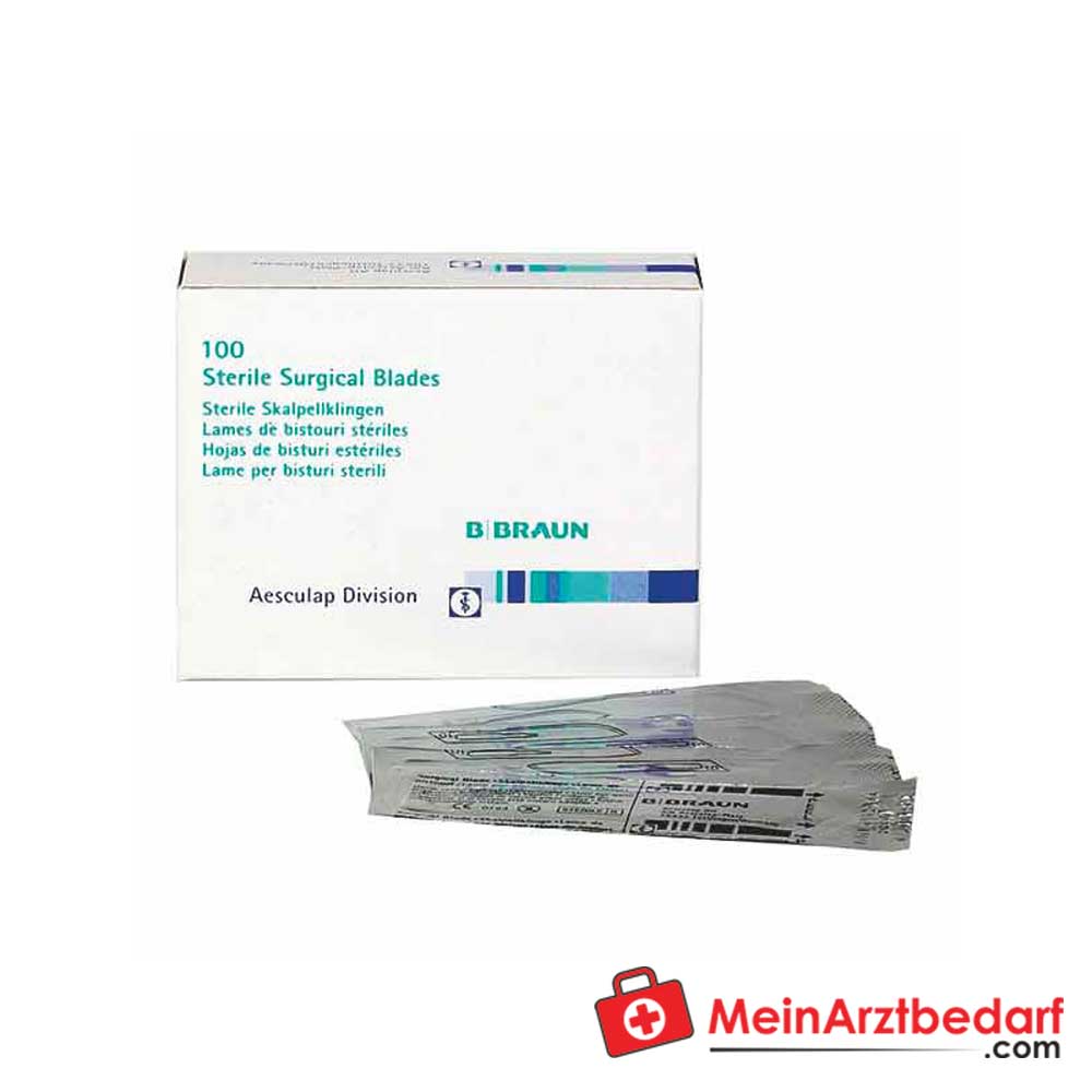Aesculap Einweg-Sicherheitsskalpellklingen.